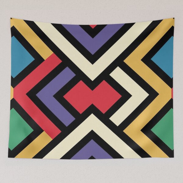 Item preview, Bold Colorful Geometric Chevron Stripe Pattern designed and sold by Ed & Harmony.