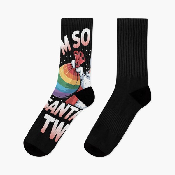 Item preview, Gay Santa Claus Christmas LGBT Pun Pride Xmas designed and sold by VladoZork.