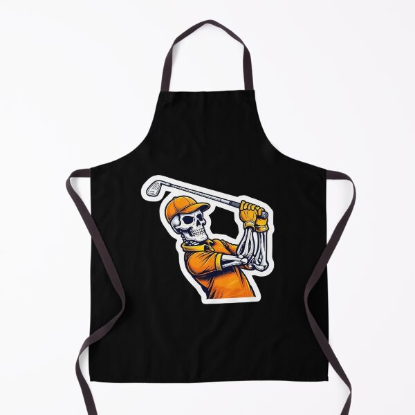 Item preview, Cool Skeleton Playing Golf Funny Golfer Sticker designed and sold by FestivityFinds.