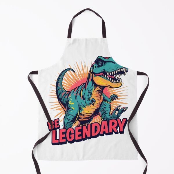 Item preview, Cool Dinosaur with ‘BE LEGENDARY’ Text designed and sold by Vectorfever.