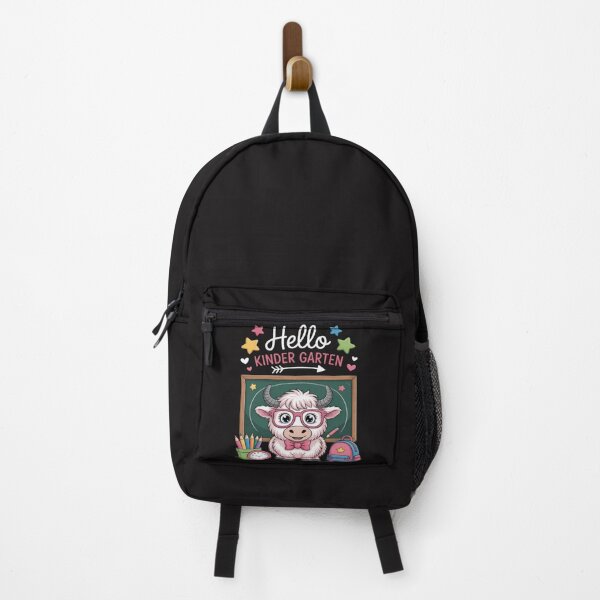 Item preview, Hello Kinder Garten Cute Cow Back To School Teacher designed and sold by Ikwalima.