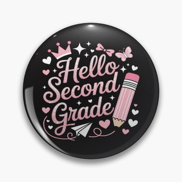 Item preview, Hello Second Grade First Day Of School Coquette Teacher Girl designed and sold by Ikwalima.