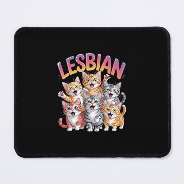 Item preview, Lesbians Eat What! Cat Gay Pride LGBTQ Pun designed and sold by Belkisallen.