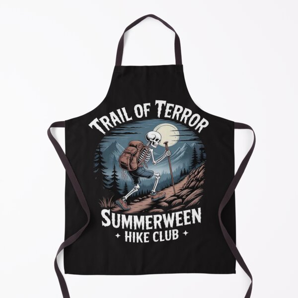 Item preview, Hiking Skeleton Camp Spooky Summerween Summer designed and sold by Ikwalima.