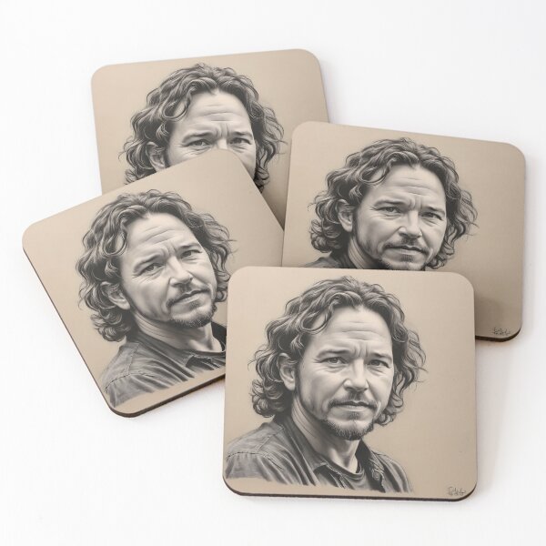 Item preview, Eddie Vedder designed and sold by WorldofCharcoal.