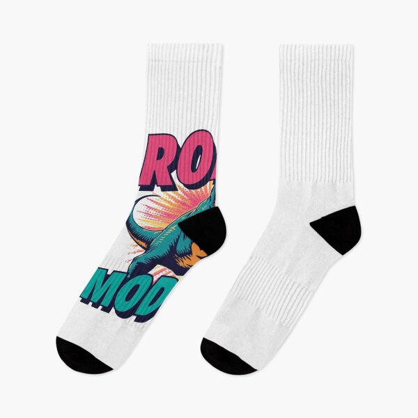 Item preview, Cool Dinosaur with ‘ROAR MODE ON’ Text designed and sold by Vectorfever.