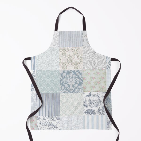 Item preview, Grandma’s Vintage Floral Patchwork Quilt designed and sold by MichalisStudio.