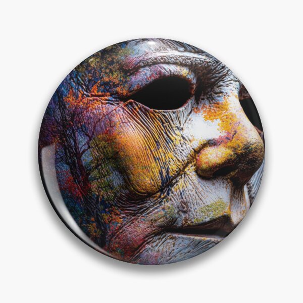 Item preview, Abstract Painted Mask with Emotional Texture designed and sold by poraya.