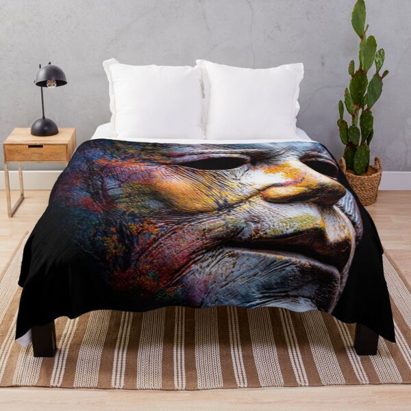 Item preview, Abstract Painted Mask with Emotional Texture designed and sold by poraya.