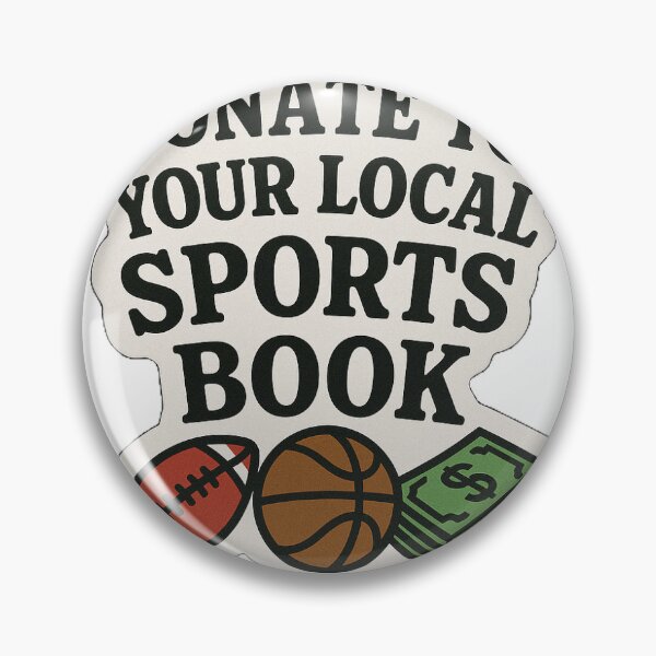 Item preview, Donate to Your Local Sportsbook – Funny Gambling & Sports Betting Sticker designed and sold by Heepp.