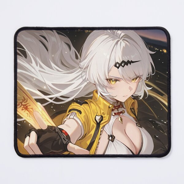 Item preview, Dynamic Battle Yixuan Zenless Zone Zero Anime Girl Waifu Yellow Black Gold Action designed and sold by Raslbazola.