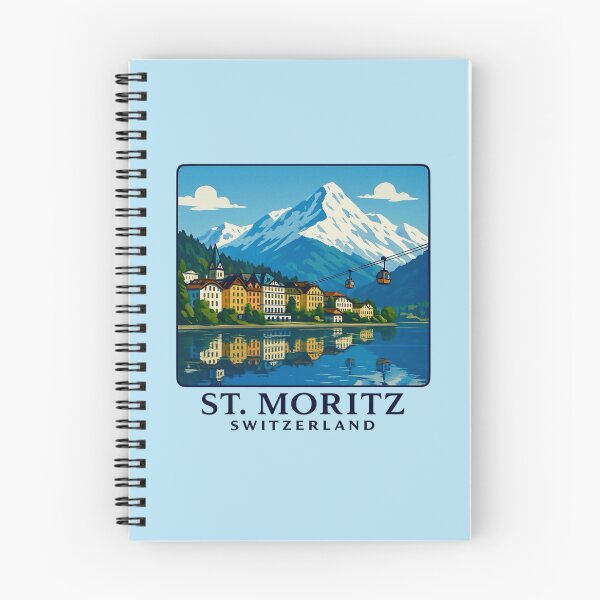 Item preview, St. Moritz, Switzerland designed and sold by Myra365Art.