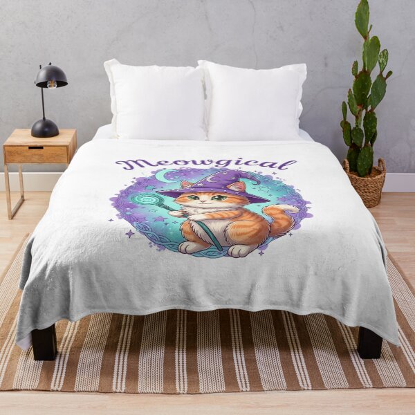 Item preview, Cute Wizard Cat T-Shirt – Meowgical Design for Cat Lovers designed and sold by Print Era.
