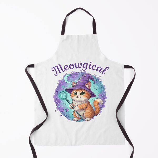 Item preview, Cute Wizard Cat T-Shirt – Meowgical Design for Cat Lovers designed and sold by Print Era.