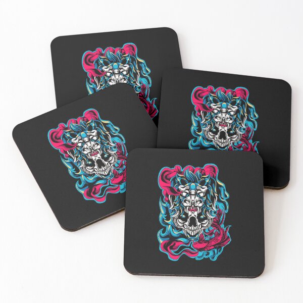 Item preview, Skeleton with fish and lion designed and sold by Joncasmiart.