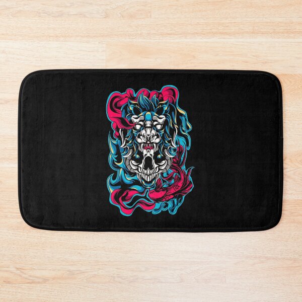 Item preview, Skeleton with fish and lion designed and sold by Joncasmiart.
