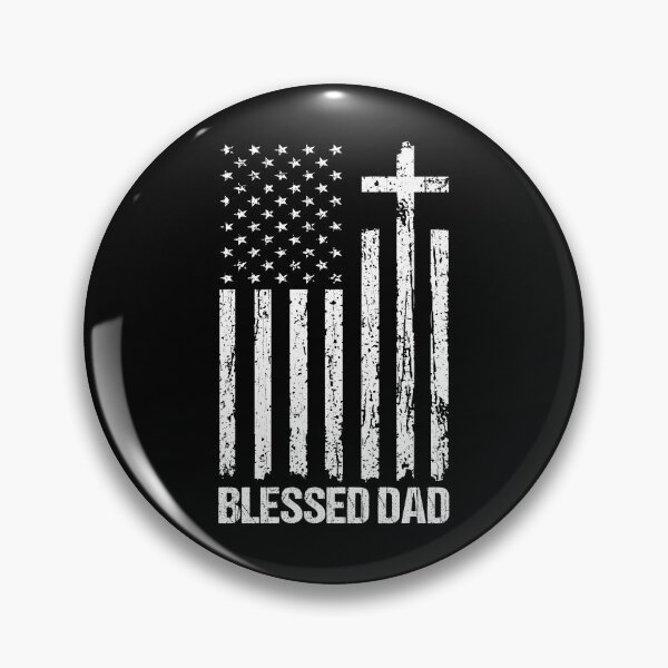 Item preview, Blessed Dad Cross designed and sold by andreallustd.