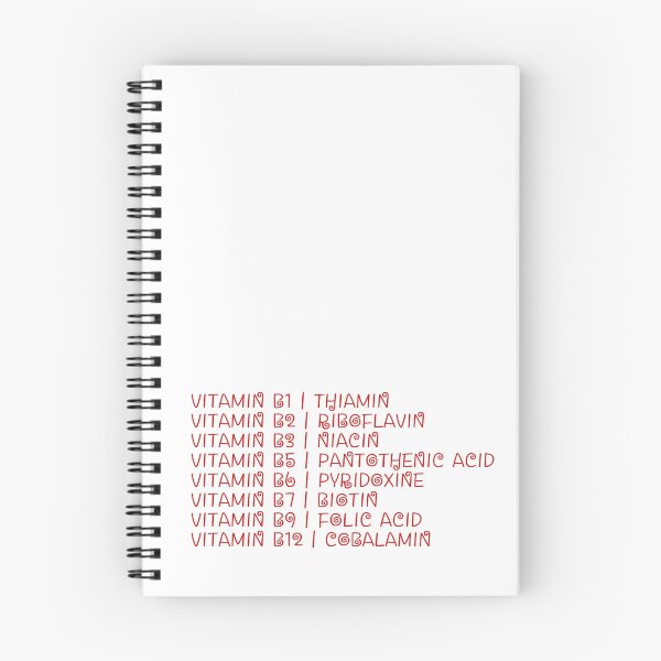 Item preview, Vitamin B Group | Vitamin Typography designed and sold by RYUcreationsLab.