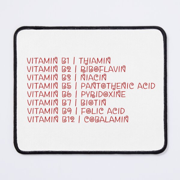 Item preview, Vitamin B Group | Vitamin Typography designed and sold by RYUcreationsLab.
