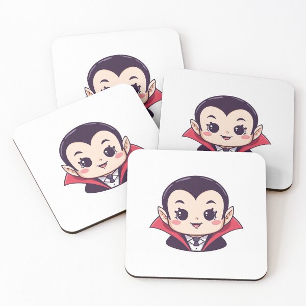Item preview, Cute Vampire Illustration – Kawaii Halloween Vector Art designed and sold by Vectorfever.