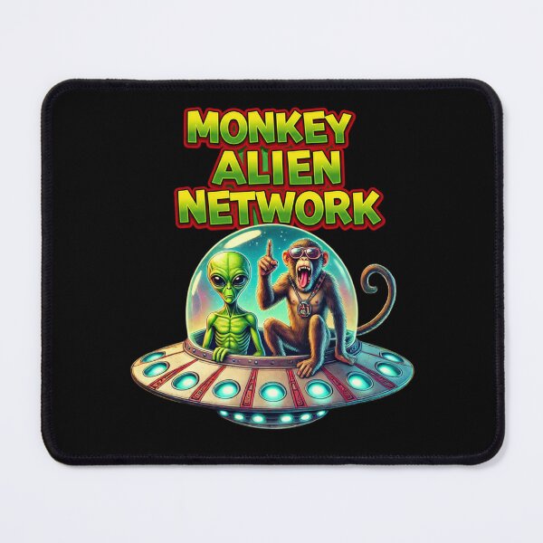 Item preview, Monkey Alien Network – Bad Edition designed and sold by P3T3CARD.