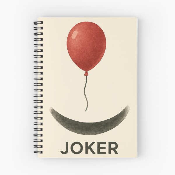 Item preview, Joker Balloon and Smile Minimal Art designed and sold by stillnoir.
