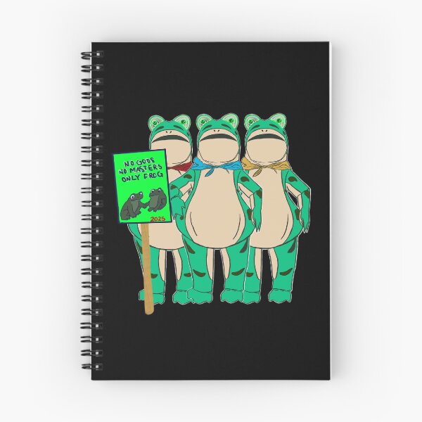Item preview, The Portland Frog  –  No Gods No Masters Only Frog 2025  -  Solidarity  designed and sold by aadventures.