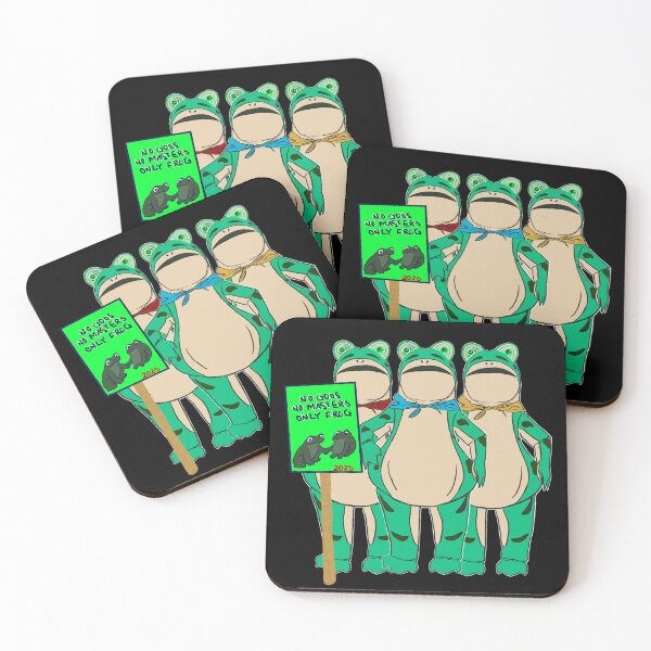 Item preview, The Portland Frog  –  No Gods No Masters Only Frog 2025  -  Solidarity  designed and sold by aadventures.