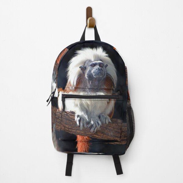 Item preview, Cotton-Top Tamarin on a Branch designed and sold by Savannah Gibbs.