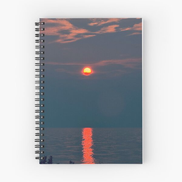 Item preview, Sunset over mackinaw city designed and sold by ShleyaHappy.