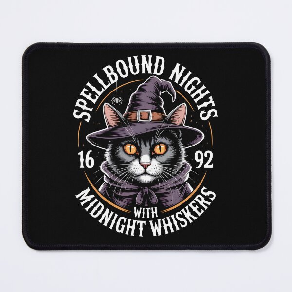 Item preview, Spellbound Nights – Witch Cat Halloween Magical designed and sold by Taans-Creation.