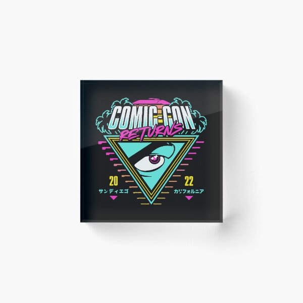 Item preview, Comic Con - Synthwave Eye designed and sold by emuldongen.