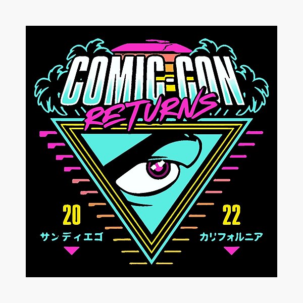 Item preview, Comic Con - Synthwave Eye designed and sold by emuldongen.