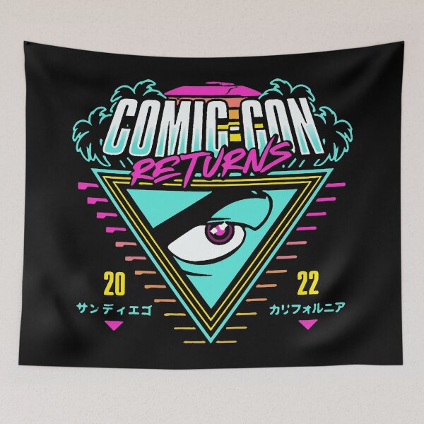 Item preview, Comic Con - Synthwave Eye designed and sold by emuldongen.