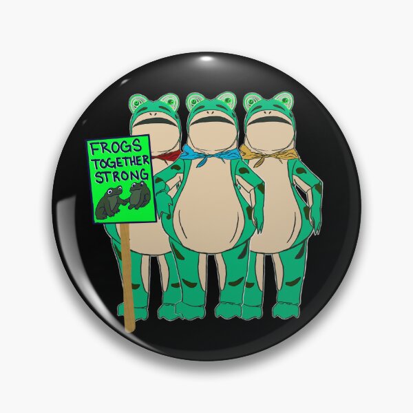 Item preview, The Portland Frog  –  Frogs Together Strong  -  Solidarity  designed and sold by aadventures.