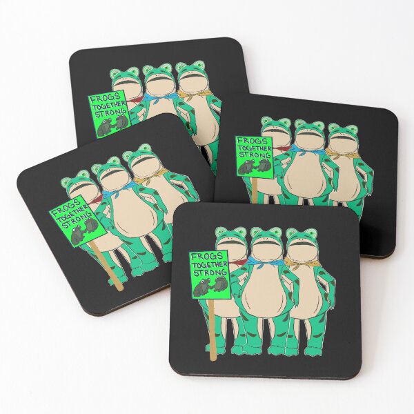 Item preview, The Portland Frog  –  Frogs Together Strong  -  Solidarity  designed and sold by aadventures.