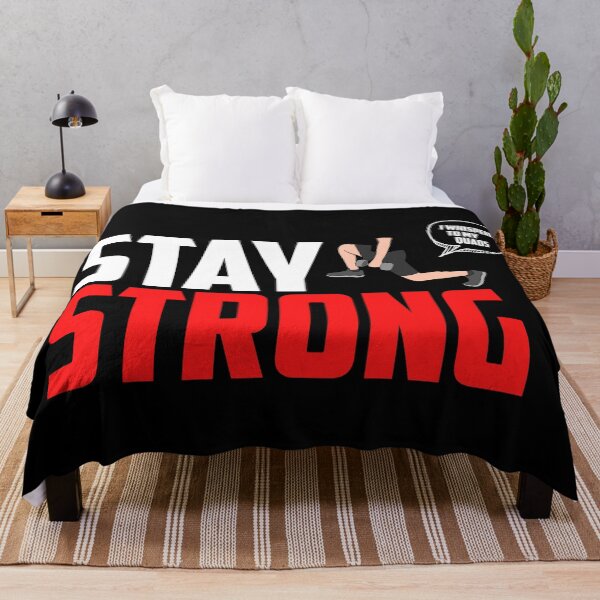 Item preview, Stay Strong. I Whispered To My Quads. designed and sold by TheFineShirt.
