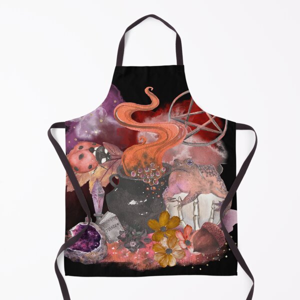 Item preview, Witchy Watercolors - Toad and Ladybird  designed and sold by Dye And Decay.