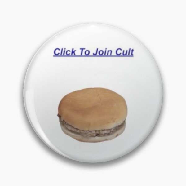 Item preview, Click To Join Cult Hamburger Meme designed and sold by Spoffa-X.