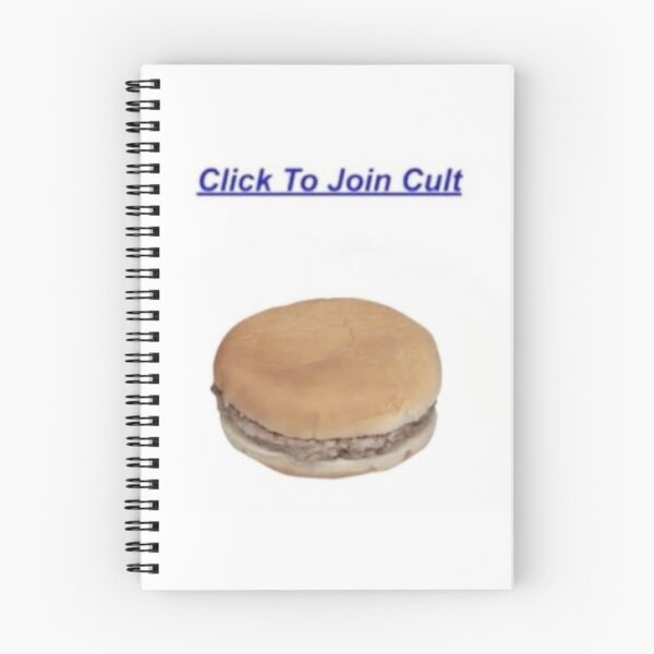 Item preview, Click To Join Cult Hamburger Meme designed and sold by Spoffa-X.
