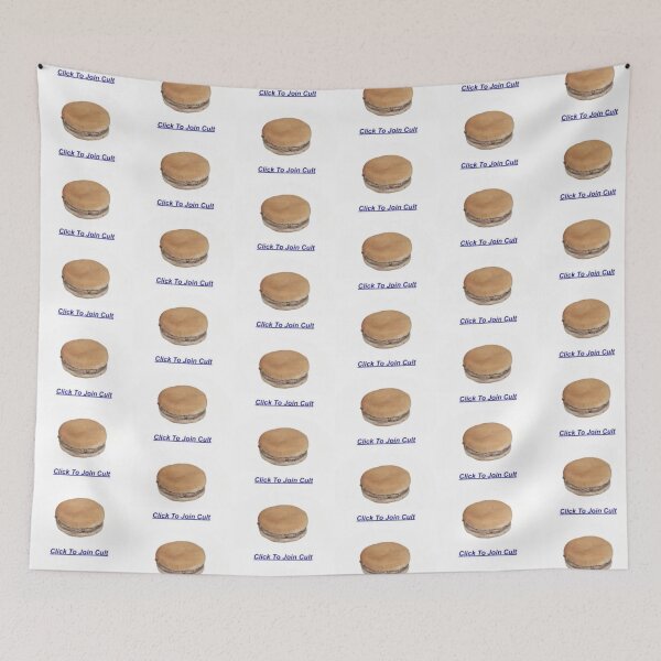 Item preview, Click To Join Cult Hamburger Meme designed and sold by Spoffa-X.