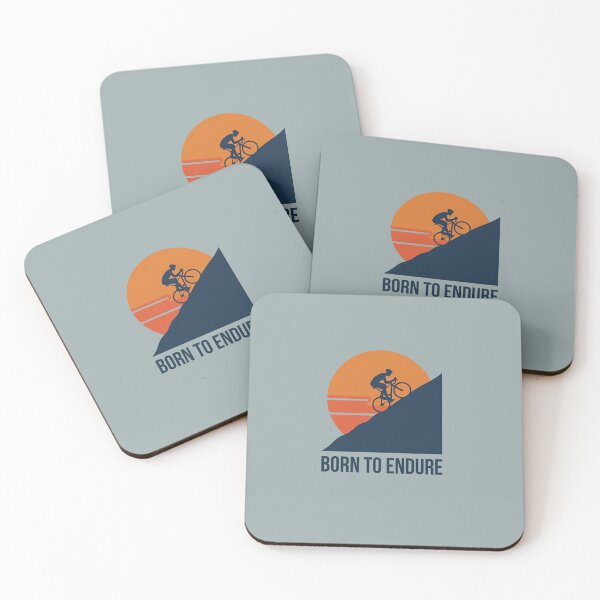 Item preview, Born to Endure – Cycling Edition / Motivational Endurance Gift & Apparel designed and sold by endurothreads.