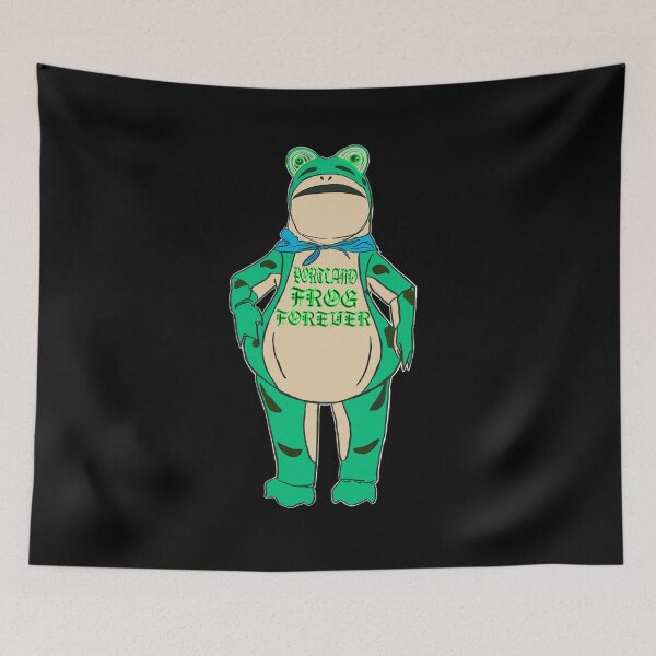 Item preview, Portland Frog Forever  –  Tattoo Style -   Portland Resistance Art designed and sold by aadventures.