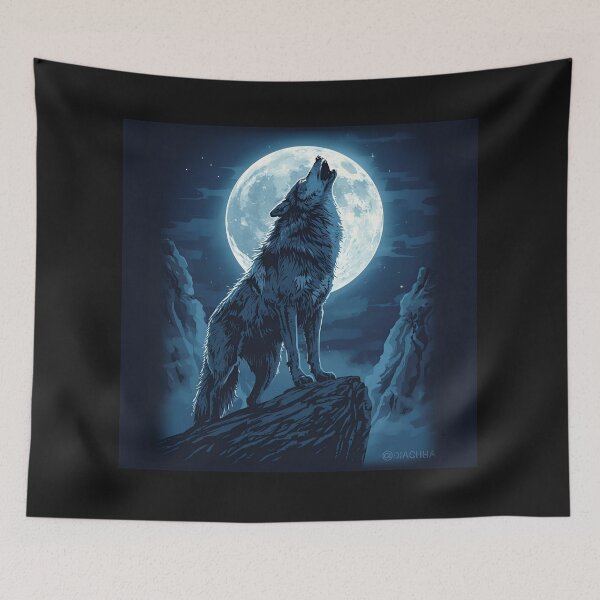 Item preview, Wolf Howling designed and sold by Ink-Lift Creations.