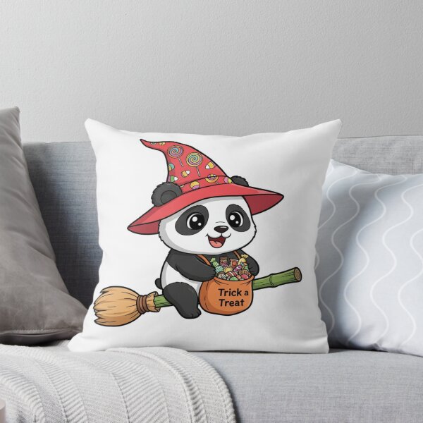 Item preview, Cute Panda Witch Trick-or-Treat Adventure designed and sold by DisignByPrince.