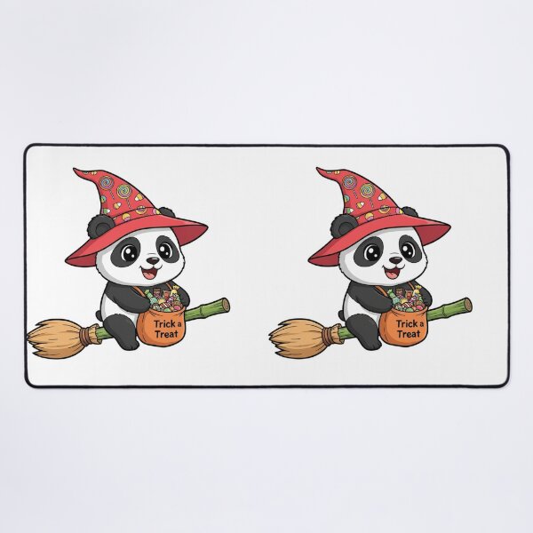 Item preview, Cute Panda Witch Trick-or-Treat Adventure designed and sold by DisignByPrince.