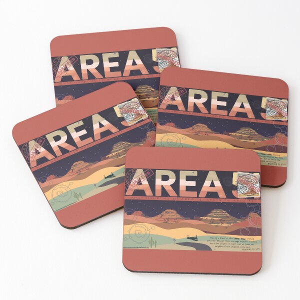 Item preview, Area 51 Postcard - Forbidden Location Collection designed and sold by Dye And Decay.