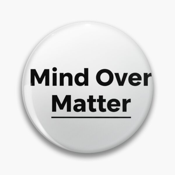 Item preview, Mind Over Matter — Minimal Power Quote designed and sold by Happyfreedom.