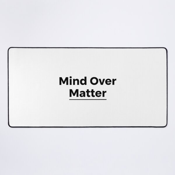 Item preview, Mind Over Matter — Minimal Power Quote designed and sold by Happyfreedom.