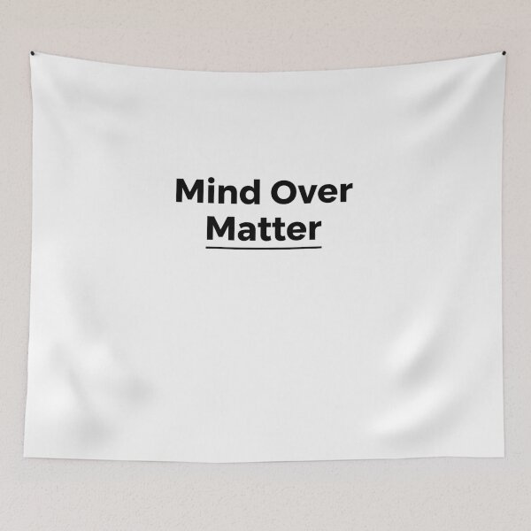 Item preview, Mind Over Matter — Minimal Power Quote designed and sold by Happyfreedom.